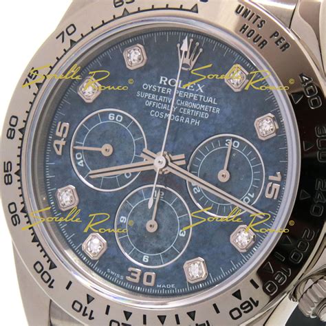 Rolex Daytona oro bianco Sodalite dial 